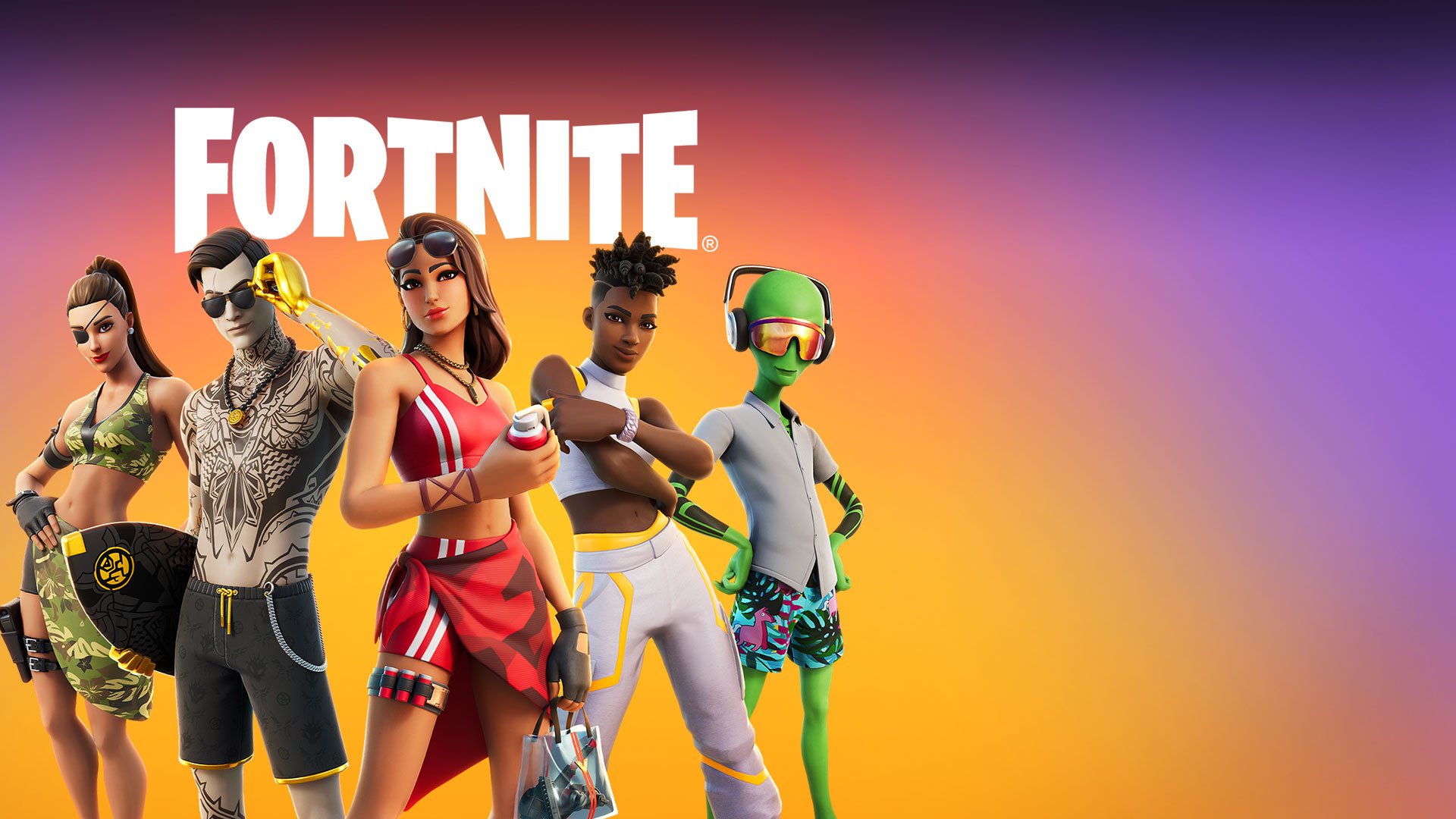 Лето с Fortnite